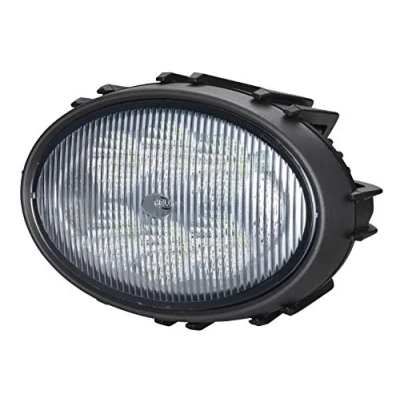 Imagen de HELLA LED Faro de trabajo Oval 100 Compact 12V / 24V 1850lm atornillado/montaje exterior para fijación horizontal Iluminación campo cercano Conector: Conector DEUTSCH 1GA 996 761 171