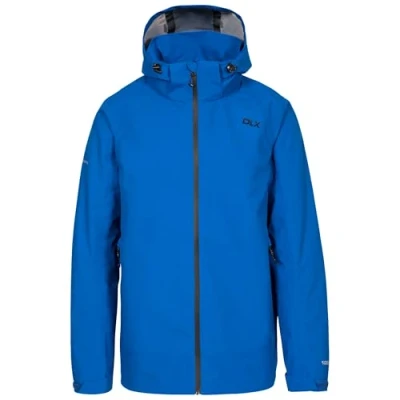 Imagen de Trespass DLX Lozano Chaqueta impermeable para hombre con capucha y costuras selladas