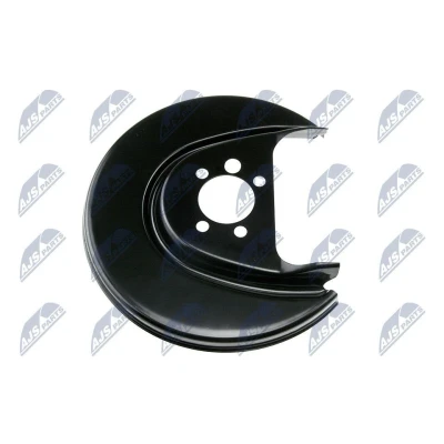 Imagen de NTY HTO VW 028 Chapa Protectora de Disco Freno Eje trasero, derecha VOLKSWAGEN: Polo V Hatchback, SEAT: Ibiza 3, AUDI: A1 Hatchback