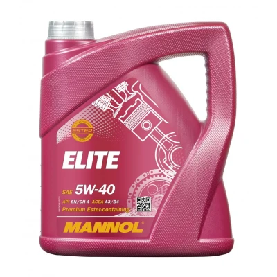 Imagen de Mannol Elite 5W 40 4L Aceite de motor MN7903 4 MERCEDES BENZ: Clase E Berlina, C Vito Furgón, RENAULT: Clio 4, TRAFIC 2 Kasten