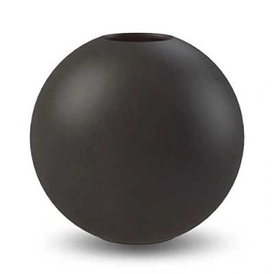 Imagen de Cooee Design Ball Jarrón en Forma de Bola, 20 cm, Negro
