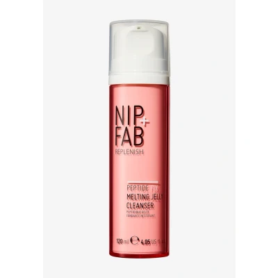 Imagen de Nip+Fab Peptide Fix Limpiador de Gel Fundente, 120 ml, con una Mezcla Péptidos, Adecuado para Todos los Tipos Piel Facial, Hidrata y Da Volumen, Reduce Poros, Antienvejecimiento