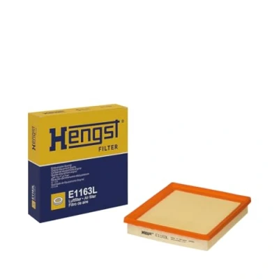 Imagen de HENGST FILTER E1163L Filtro de aire 35 192 206 Cartucho filtrante VOLKSWAGEN: Polo V Hatchback, Golf 7, 7 Variant, SEAT: Ibiza 4