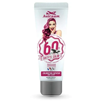 Imagen de Hairgum Sixty&#039;s Coloración semi permanente 60 ml Aubergine