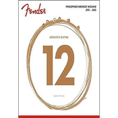 Imagen de Fender 730060003 Cuerdas guitarra 60L Phosphor Bronze Acoustic Strings Light