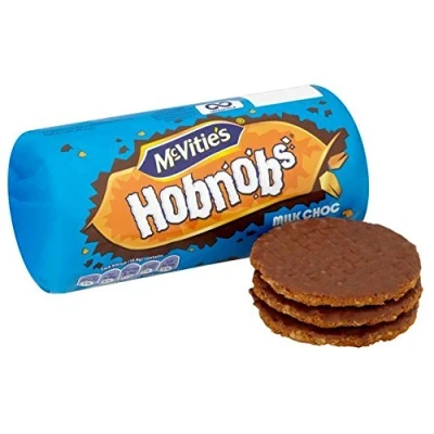 Imagen de Mcvitie&#039;s Hobnobs Leche De Chocolate 262g Mcvitie