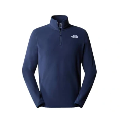Imagen de THE NORTH FACE NF0A855W8K21 M 100 Glacier 1/4 Zip EU Sweatshirt Hombre Summit Navy Tamaño S