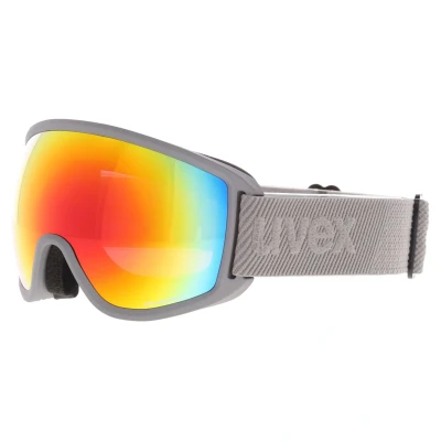 Imagen de Uvex topic FM sphere Gafas de esquí, Adultos unisex, grey/rainbow rose, one size