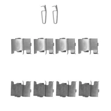 Imagen de Kit d&#039;accessoires, plaquette de frein à disque TEXTAR 82513100