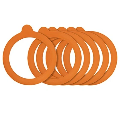 Imagen de Kilner Standard Juntas de goma para tarros (6 unidades), naranja