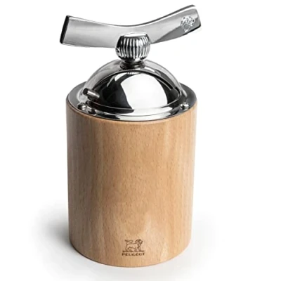 Imagen de Peugeot Isen 34535 Molinillo de semillas lino, manual, color: Natural, tamaño: 13 cm, material: Madera/acero inoxidable