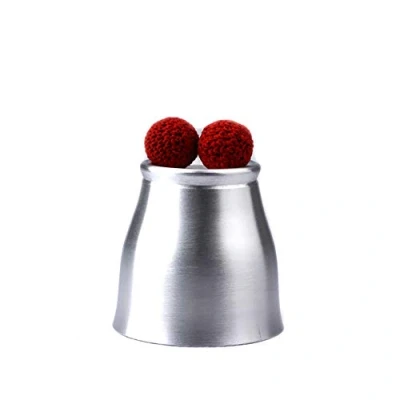Imagen de Enjoyer Chop Cup Trucos de Magia Taza y Bolas Aluminio Primer Plano Escenario Mentalismo magnético Truco