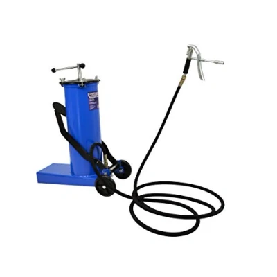 Imagen de Bomba de Grasa Pistola Engrase, Engrasadora, Engrase con Pedal 6L Manguera 4m