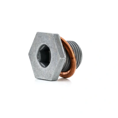 Imagen de FEBI BILSTEIN 47130 Tapon de Cárter Acero 21, 8 con junta anular CITROËN: Berlingo / First I Furgón, Xsara Picasso, C5 Familiar