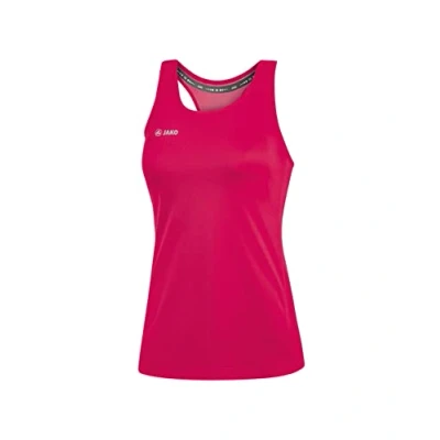 Imagen de JAKO Camiseta de Tirantes para Mujer Run 2.0, Mujer, Anchos, 6075, Rosa, 36