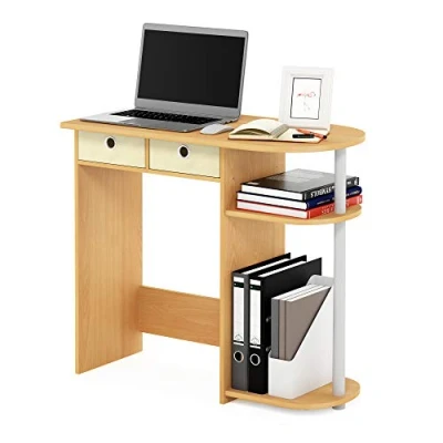 Imagen de Furinno Go Green Escritorio De Computadora, Haya, Haya/Marfil/Blanco, Talla única