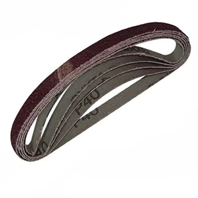 Imagen de Silverline Tools 950457 Bandas de lija 13 x 457 mm, 5 pzas Grano 40