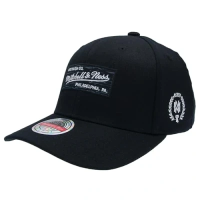 Imagen de Mitchell &amp; Ness Heather Box Logo Classic Red Snapback OB, Negro , Talla única