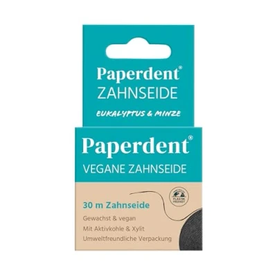 Imagen de Paperdent Hilo dental eucalipto menta juego de 6 unidades