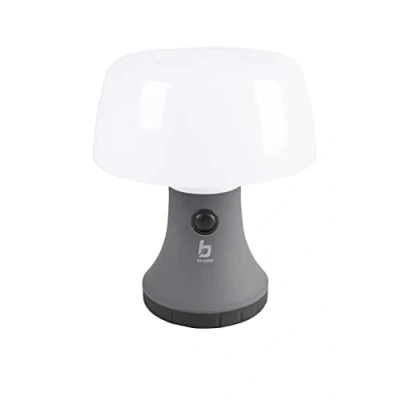 Imagen de BO CAMP Lámpara de Mesa Sirius con Pantalla, Antracita, 1 W