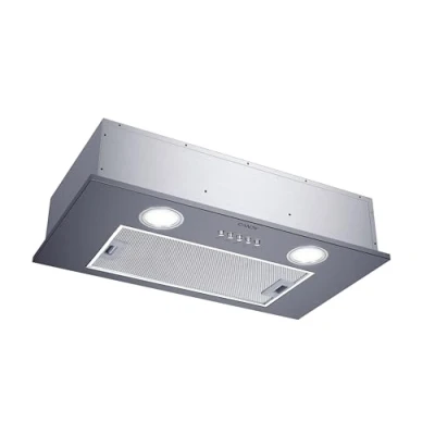 Imagen de Candy Campana CBG625/1X grupo filtrante, 3 niveles de potencia, Capacidad extracción 200m3/h, Luces led, Panel antigrasa, Filtros carbono, 74W, 63dB, Gris, 13 x 52 28 cm