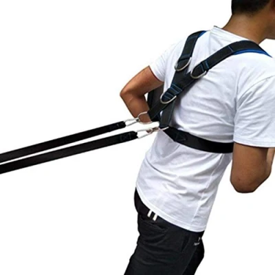 Imagen de Sutinna Banda de Ejercicio, Resistencia arnés Hombro Trineo Fuerza Velocidad, Ideal para Entrenamiento Velocidad y