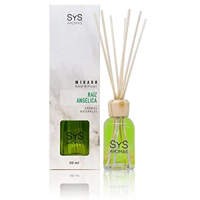 Imagen de Laboratorio SyS Estuche Ambientador Mikado Raíz Angélica, 50 ml