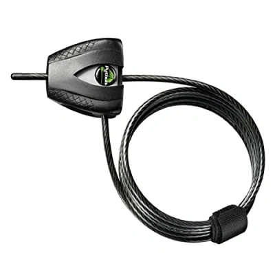 Imagen de Master Lock 8417DPRO Candado antirrobo de cable (1,80 m x 5 mm) Negro