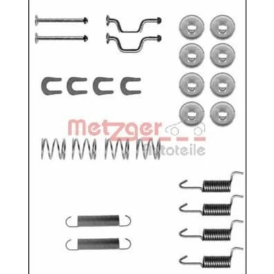 Imagen de QUICK BRAKE 105 0810 Juego de accesorios, zapatas freno estacionamiento TOYOTA: Celica V Coupé, VI Coupé