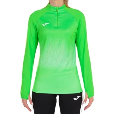 Imagen de Joma Elite VII Sudadera Running, Mujer, Verde flúor, L