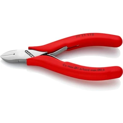 Imagen de Knipex Alicates de corte diagonal para electrónica con fundas multicomponentes 115 mm 77 52