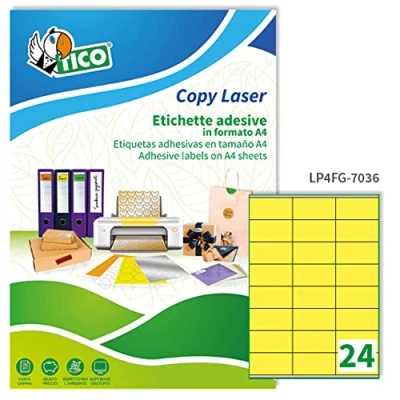 Imagen de Tico Lp4fg 7036 Etiquetas De Impresora