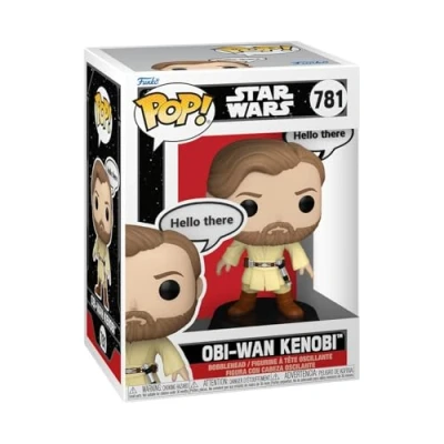 Imagen de Funko Pop! Star Wars: Sayings OBI WAN Kenobi Figura de Vinilo Coleccionable Idea Regalo Mercancia Oficial Juguetes para Niños y Adultos Movies Fans Muñeco Coleccionistas