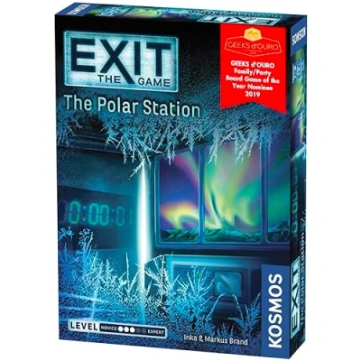 Imagen de Thames &amp; Kosmos Exit: The Polar Station Level: 3/5 Unique Escape Room Game 1 4 Players Puzzle Solving Strategy Board Games for Adults Kids, Ages 12+ 692865