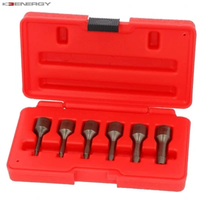 Imagen de ENERGY NE00406 Kit de extractores pernos 6 2, 3, 4, 6, 8, 10 mm