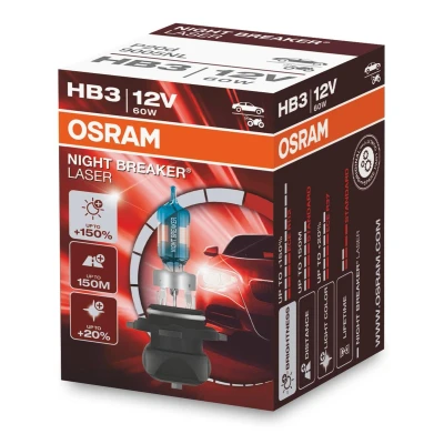Imagen de OSRAM 9005NL Lámpara, faro de carretera HB3 12V 60W 4200K Halógena TOYOTA: Auris Hatchback, RAV4 III SUV, Corolla Verso, BMW: 5 Berlina, X5, 3 Compact