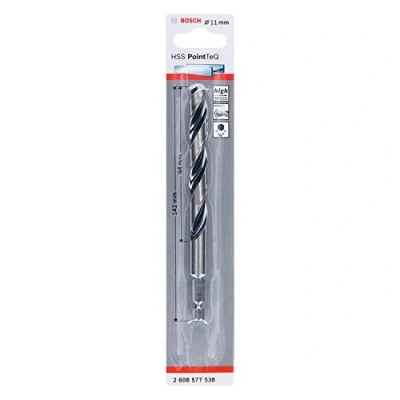 Imagen de Bosch Professional Brocas de vástago hexagonal PointTeQ, para metal, diámetro: 11 mm, ¼&quot;, accesorios taladro impacto y atornillador