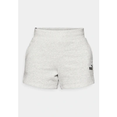 Imagen de Puma Shorts Pantalón corto de deporte, Mujer, Talla: Large, Light gray heather