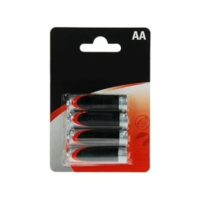 Imagen de Brightium 4 x AA Single use battery Zinc carbono 1,5 VPilas (Single battery, AA, carbono, Cilíndrico, V, pieza(s))