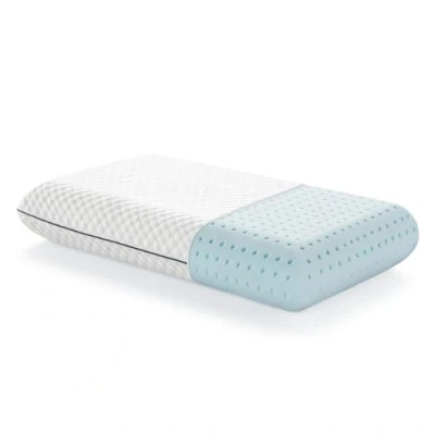 Imagen de LUCID Almohada viscoelástica 60x40 cm con partículas de gel transpirable y refrescante Funda lavable, 40 x 60