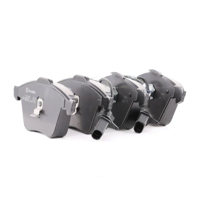 Imagen de BREMBO P 85 056 Juego de pastillas freno con contacto avisador desgaste clip émbolo sin accesorios AUDI: A6 C5 Berlina, Avant