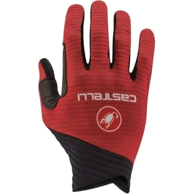Imagen de CASTELLI CW 6.1 Unlimited Guante de Bicicleta (XL, Rojo pompeya)
