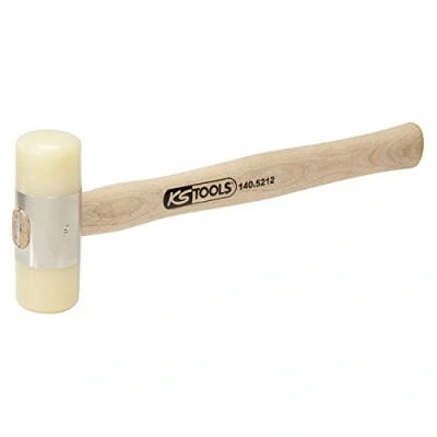 Imagen de KS Tools 140.5212 Martillo de nylon 340g con mango fresno