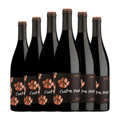 Imagen de Cuatro Pasos Mencía Bierzo Joven 75 cl Vino tinto (Caja de 6 Botellas cl)