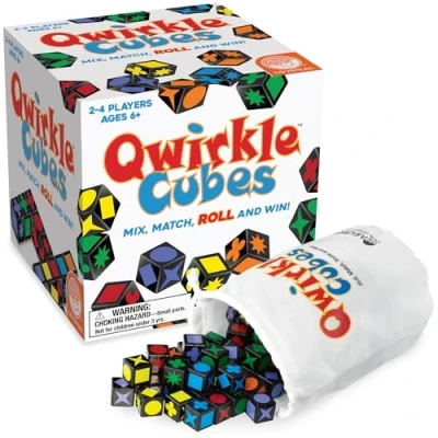Imagen de MindWare , Qwirkle Cubes, Miniature Game, Ages 6+, 2 4 Players, 45 Minutes Playing Time