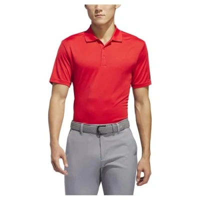 Imagen de adidas Hombre Core Performance Primegreen Polo Shirt, Collegiate Red, 3XL