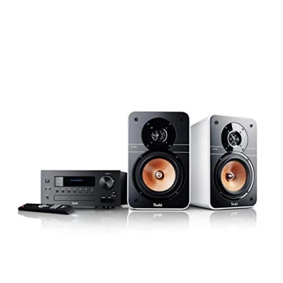 Imagen de Teufel Ultima 20 Kombo Sistema Compacto estéreo HiFi, Radio Digital Dab+, Bluetooth con aptX, Streaming de música, Bass Reflex, USB, Reproductor CD Blanco