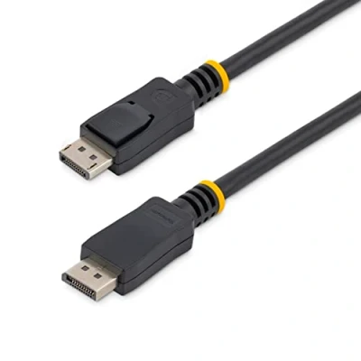 Imagen de Startech.com Cable De 3m Displayport 1.2 4k Con Cierre Seguridad 2x Macho Dp