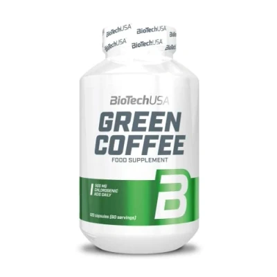 Imagen de BioTechUSA Green Coffee Fórmula de soporte a dietas que contiene extracto café verde y cromo, 120 cápsulas