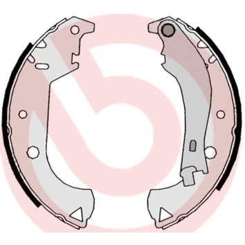 Imagen de BREMBO S 23 524 Zapatas de freno 229 42 con palanca mano FIAT: Doblo I Familiar, Cargo
